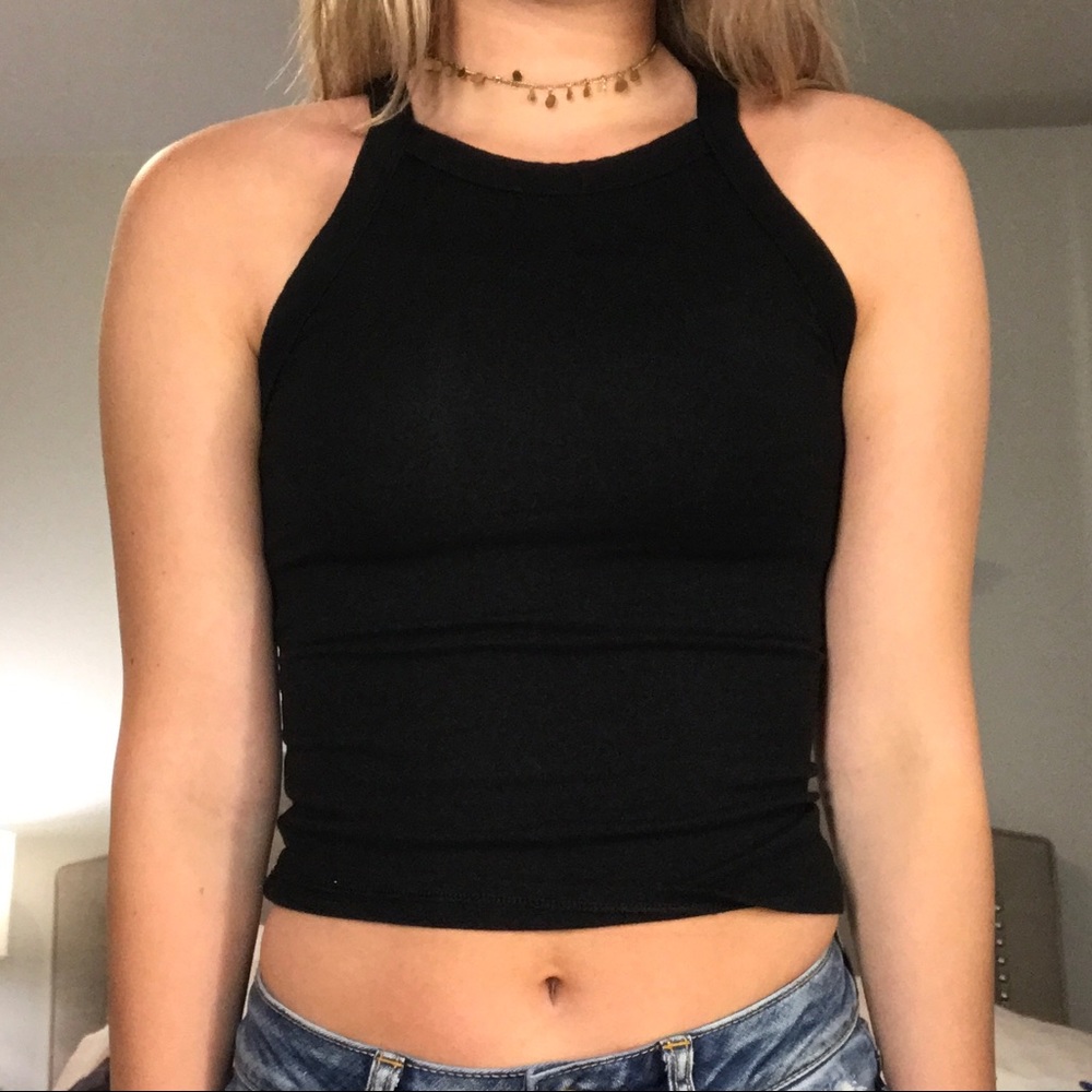 3 garage crop tops (sold together)